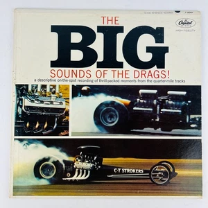 The Big Sounds Of The Drags! Vinyl LP Record Album MONO T-2001 Drag Racing - Picture 1 of 2