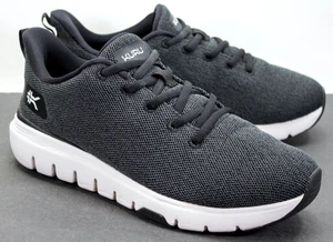 KURU Footwear FLEX Via Womens Sneaker Size US 8 Medium Black White Running Shoes - Picture 1 of 11