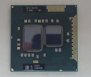 Lot of 2 Intel Core i3-380M 2.53 GHz Socket G1 Laptop CPU Processor SLBZX - Picture 1 of 2