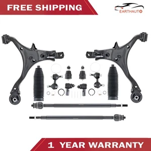 Brazos de control inferiores delanteros 12 piezas con barra estabilizadora barra estabilizadora para Honda CR-V CRV 2002-2006 - Imagen 1 de 17