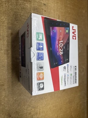 JVC KW-M695BW 6.8" Digital Multimedia Receiver with Apple CarPlay & Android Auto - Image 1 of 2