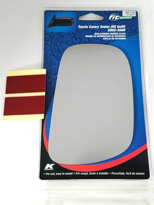 Nuevo Fit System 99175 Repuesto Espejo Cristal para 02-06 Toyota Camry Lado del Conductor Foto 1 de 3