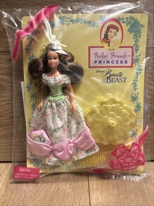 Vintage Mattel Disney Pocket Friends Belle Puppe - Die Schöne und das Biest - versiegelt - Bild 1 von 6
