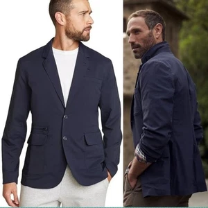 Eddie Bauer Travex Navy Voyager Travel Blazer | Herren 48R - Bild 1 von 7