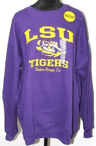 Sudadera LSU XL púrpura nueva con etiquetas - Imagen 1 de 4