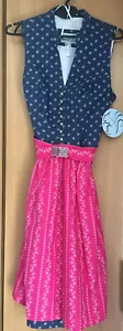 MarJo Dirndl Frania midi dunkelblau beere Gr.38/M NEU!!! - Bild 1 von 9