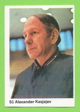 1974-75 Swedish Williams #51 Alexander Kashayev Khimik Voskresensk