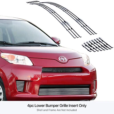 Se adapta a Scion XD 2007-2013 parachoques inferior acero inoxidable cromo billet parrilla inserto Foto 1 de 4