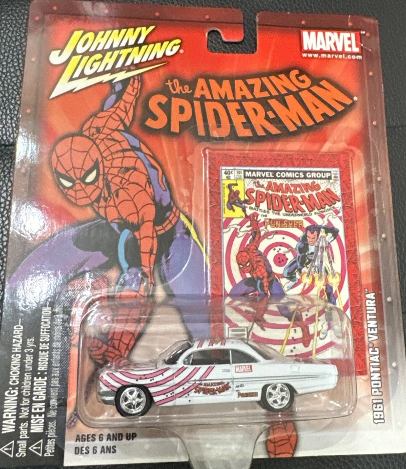 Pontiac Ventura 1961 Johnny Lightning The Amazing Spider-Man Foto 1 de 1