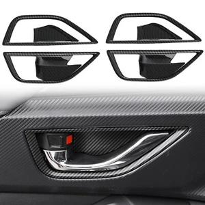 For Subaru Crosstrek GU 2024 ABS Car Door Handle Bowl Cover Trim 4pcs - Picture 1 of 7