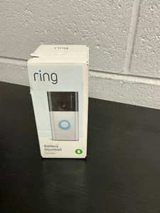 Ring - Battery Doorbell Smart Wifi Video Doorbell - Battery-Powered with Head... - Picture 1 of 4