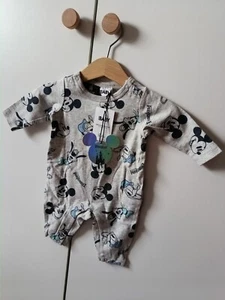 Cotton On Baby Disneyland Pyjama Strampler Einteiler Newborn 52cm Mickey Mouse - Bild 1 von 3