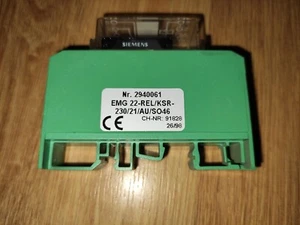 EMG 22-REL/KSR-230/21/AU/SO46 Relay Module 2940061 PHOENIX CONTACT SIEMENS - Picture 1 of 9