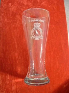 Vintage 1976 1 pint glass Octoberfest  R.A.F. St.Mawgan VIGILA - Picture 1 of 1