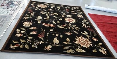 BLACK / MULTI 8' X 11' Back Stain Rug, Reduced Price 1172749620 LNH552-9091-8 - Image 1 of 4