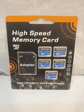 TOPESEL 64GB Micro SD Card SDXC 5 Pack Memory Cards UHS-I TF Card Class 10...
