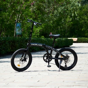 Folding Bicycle 20 Inch Bikes for Adults 7-Speed Variable Foldable City Bicycle - Picture 1 of 65
