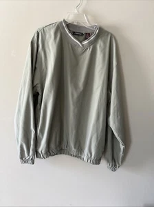 Dunbrooke Authentic Outerwear Sage Windbreaker Pullover Mens Sz M Pockets - Picture 1 of 6