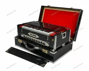 Exclusive Konzert Qualität Tragbare 9 Maßstab Changer Indisch Teak Harmonium Mit - Bild 1 von 14