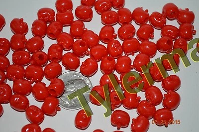 90 BRIGHT COLORFUL APPLE PONY BEADS BIRD PARROT TOY PARTS CRAFTS KIDS JEWELRY