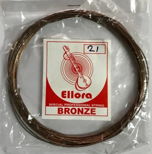 Bronze String Coil Gauge 21, 0.775 mm, 0.030 inch For Sitar Veena surbahar - Picture 1 of 3