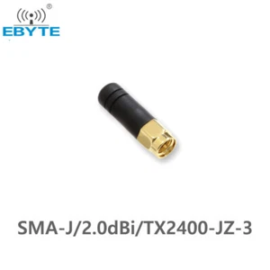 Interfejs EBYTE 2.4GHz 2.0dBi SMA-J 50 Ohm Impedancja mniejsza niż 1,5 SWR Antena - Zdjęcie 1 z 3
