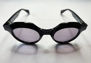 GAFAS DE SOL FACTORY900 RETRO FUTURE RF-020 COL. 001 NEGRAS UNISEX HECHAS EN JAPÓN - Imagen 1 de 12