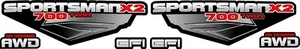 2007, 2008,  Polaris Sportsman 700 X2 ATV Decal Kit 4x4 - Picture 1 of 1