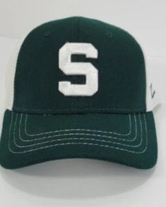 Michigan State Spartans NCAA Zephyr Green Fit Hat Cap New - Picture 1 of 10