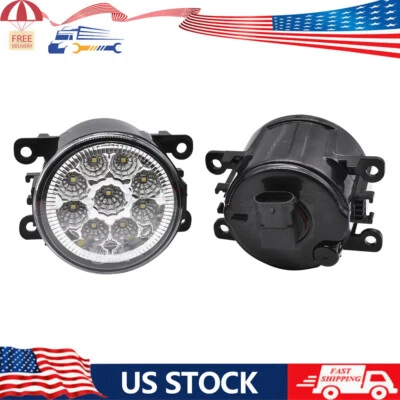 PAR DE LUCES ANTINIEBLA LED parachoques luces de conducción para Nissan NV200 2010-2019 repuesto Foto 1 de 4