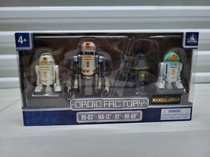 R6-D3 MA-13 R1 N0-AH STAR WARS Droid Factory Disney Parks 4 Pack NEW D1 - Picture 1 of 2