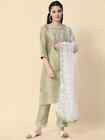 Cotton Silk Designer Women's Kurti Pant Set Beautiful Indian Kurta Pajama Dress