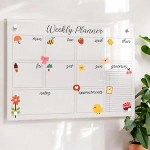 Wochen Wandplaner personalisiert Planer A2 oder A3 süßes Doddle Design WP4 - Bild 1 von 5