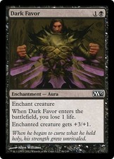 DARK FAVOR ~mtg NM M13 Magic 2013 Com x4