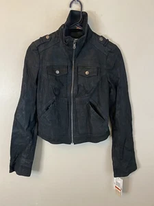 New Levi's Leather Moto Jacket Size XS MSRP: $250 - Picture 1 of 4