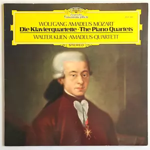 Mozart Piano Quartets - Walter Klien, Amadeus Quartett Vinyl LP DG 2531 368 - Picture 1 of 5