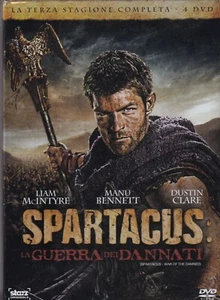 Spartacus La Guerra Dei Dannati Terza Stagione 4 DVD Edizione Vendita Sigillato - Foto 1 di 2