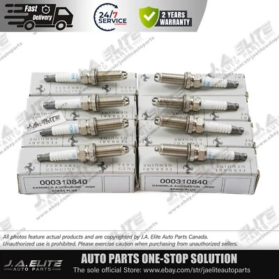 8pcs Genuine Spark Plug for Ferrari F488 California T Portofino Roma, OEM:310840 - Image 1 of 4