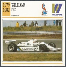 EDITO-SERVICE S A 1991 CLASSIC CARS-1979-1982-WILLIAMS FW07