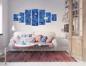 3D Blue Yellow 89 Unframed Print Wall Paper Decal Wall Deco Indoor AJ Wall Jenny - Foto 1 di 6