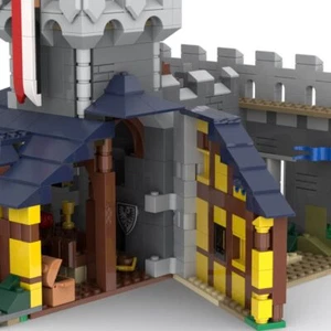 MOC-154408 Medieval Guard Inn Model 974 Pieces Good Quality and Brand New - Picture 1 of 6