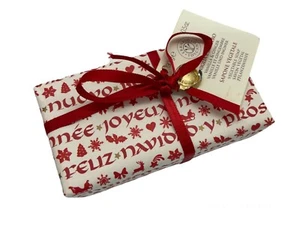 Herbario Toscano Vanilla & Ginger Vegetable Soap Bar Holiday Gift Embellished - Picture 1 of 6