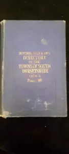 1874-5 Directory South Dorsetshire Towns Lokal History Genealogie Trades Dorset - Bild 1 von 21