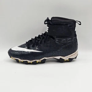 Nike Force Fastflex Cleats Youth Size 6Y Football Athletic Shoes Black White - Picture 1 of 15