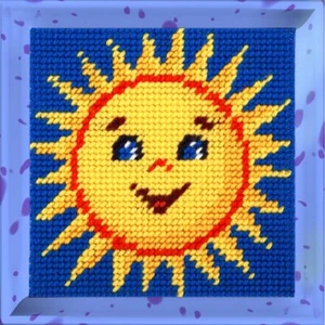 DIY Needlepoint Kit "Sun" - Picture 1 of 1