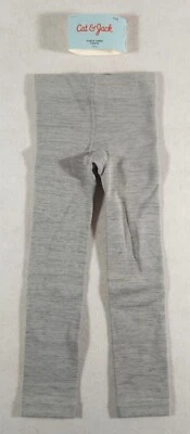 Brand NEW Cat & Jack Gray Fleece-Lined Tights (1 Pair) Size 4-6X Kids - Image 1 of 4