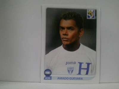 2010 Panini World Cup Blue Back Stickers #610 Amado Guevara Foto 1 de 2