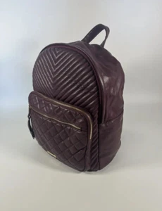 Aldo Burgundy Soft Leather Backpack - Picture 1 of 8