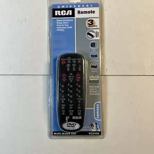 RCA Universal Remote RCU40 New In Box Compatible To Three In One Multi Brand Use - Picture 1 of 2