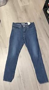 Levis 311 Shaping Skinny Jeans Women's Size 31 Medium Wash - Picture 1 of 5